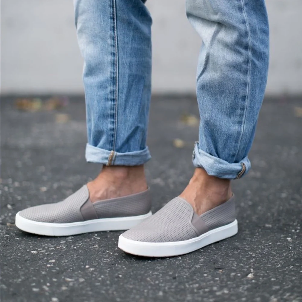 Vince Blair slip-on taupe beige sneakers - Picture 2 of 15